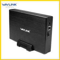 Wavlink Dual Slot External HDD Docking Station เข้าถึงได้ง่าย USB 3.0ถึง SATA I/ii/iii สำหรับ2.5หรือ3.5in HDD พร้อมการโคลนออฟไลน์ SSD รองรับ UASP SATA 5Gbps [รองรับ2X16TB]