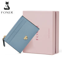 กระเป๋าเงิน Foxer สำหรับผู้หญิง Dompet Original ผู้หญิงตรากระเป๋าเงินสำหรับผู้หญิงที่ใส่การ์ดเหรียญ828