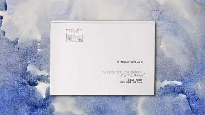 Paul Rubens Watercolor Painting Book High Absorption Cold Pressed