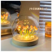 tulip night light ดอกทิวลิป โคมไฟ Led รูปดอกทิวลิปจําลอง เพ้นท์มือ ของขวัญวันเกิด ของให้แฟน คอมไฟดอกไม้ ของขวัญปัจฉิม