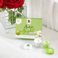 AURA BRIGHT BOX SET   ออร่าไบรท์ ออร่าวีไอพี (ครีมบำรุงผิวหน้า) AURA BRIGHT BOX SET  1   SET