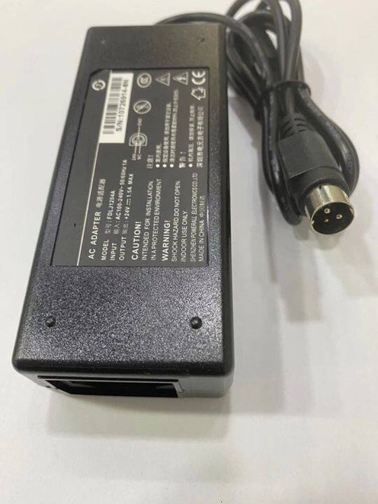 genuine-for-fdl-fdlj1204a-ac-adapter-charger-24v-1-5a-36w-10727110-8n-power-supply-3pins