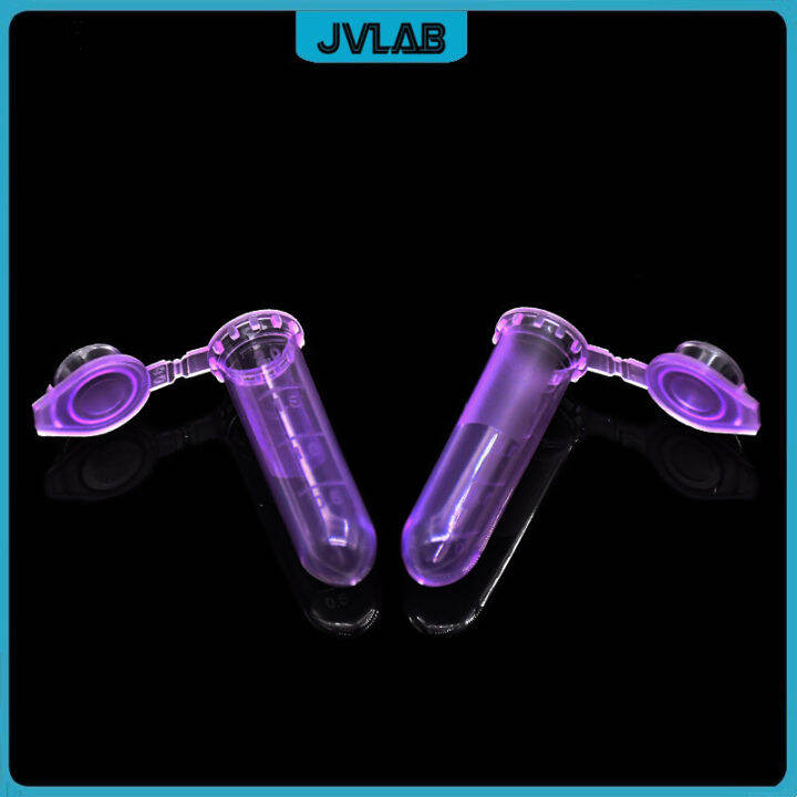 Microtubes Centrifuge Tube Laboratory PCR Tube 2 ml Purple Centrifugal Tube EP Tube Bottom Round