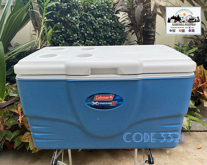 สินค้าพร้อมส่ง-coleman-52-quart-xtreme-5-cooler-กระติกเก็บคยาวเย็นโคลแมน-ตู้แช่