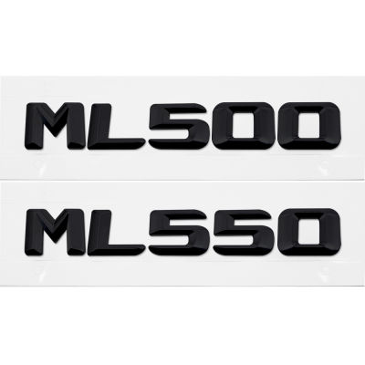 For Benz ML Class ML500 ML550 W163 W164 W166 Car Styling Chrome Number Letters Rear Trunk Emblem Badge Car Sticker