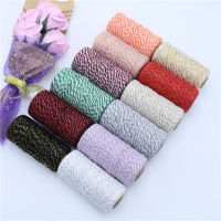 100metersroll 2ply Bakers Twine String Cotton Cords Rope for Home Handmade Christmas Gift Packing Craft Projects Wholesale