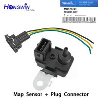 Sensor de mapa presión absoluta del colector MD178243 con enchufe para Mitsubishi Mirage Colt Lancer 1.5L 1993-1996 35150-33010 3515033001