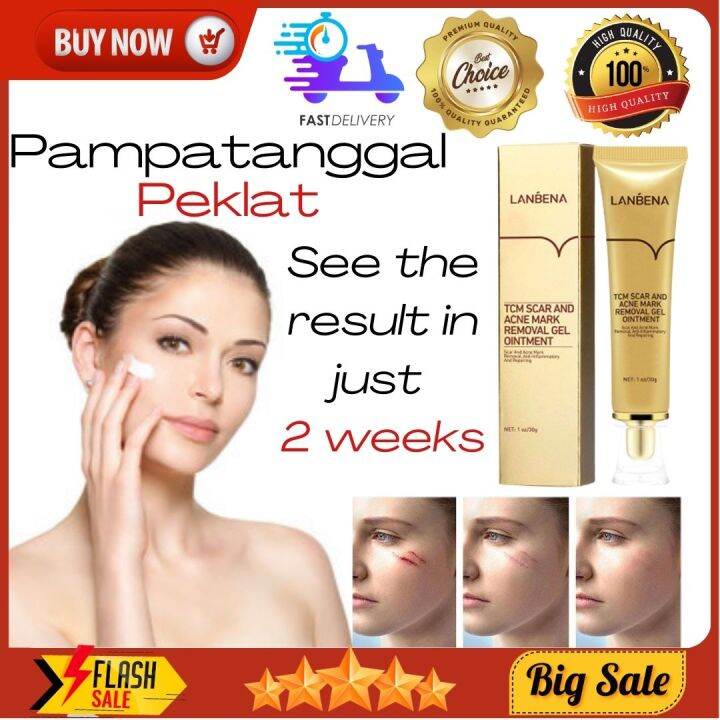 Authentic LANBENA TCM Scar and Acne Mark Removal Gel Ointment 30g Acne Scar Removal Cream