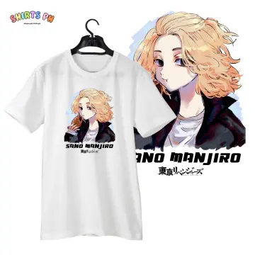 Anime Tokyo Revengers Aesthetic T-Shirt Manjiro Sano Mikey Print