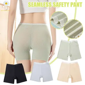2024 Women Seamless Underwear Shorts Soft Cotton Safety Short