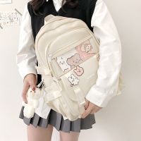 【CC】 Fashion Teenager Kawaii Female School Students Bookbag Colourful