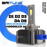 รถ D3S D1S D2S D8S D4S LED Canbus หลอดไฟ40000LUX D1R D2S D2R D4R อัตโนมัติโคมไฟ LED ชุดเปลี่ยนไฟ HID Xenon