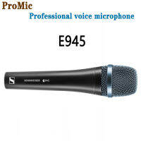 ♬ ไมโครโฟน E945เกรด A ไมค์เสียง Cardioid แบบมีสาย,คาราโอเกะสำหรับเล่นเกมไมค์สตูดิโอ E945,รุ่นใหม่พร้อมโลโก้