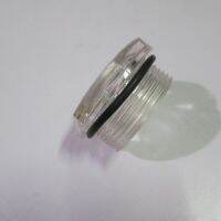 QDLJ-Air Compressor Black Rubber Gasket Clear Plastic Oil Level Sight Glass M16/20/24/27/30/36/42*1.5mm