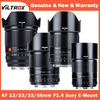 Viltrox 13มม. 23มม. 33มม. 56มม. F1.4โซนี่อีเมานท์มุมกว้างพิเศษ APS-C เลนส์สำหรับ Sony กล้องติดตั้งไฟฟ้า ZV-E10 A6600 A6100 A7 A6000