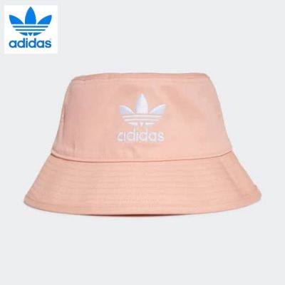 Adidas Originals Trefoil Bucket Hat (GN4906) อาดิดาส หมวกปีก สีชมพู ลิขสิทธิ์แท้ 100%