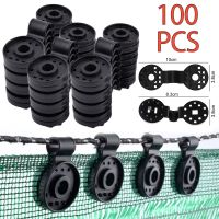 Sun Shade Net Clip Sunshade Net Fixing Clip Greenhouse Shade Cloth Fabric Fix Clamp Plastic Grommet Fence Netting Hook