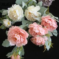 【CC】 Artificial macaron peony flower home garden decoration fake wedding bride hand holding road lead arch