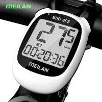 Meilan M2ขนาดเล็ก M3คอมพิวเตอร์ GPS จักรยานวงรีความเร็วสูง DST ความเร็วสูง GPS จักรยานเวลานั่งแบบไร้สายสีแดงสำหรับเยาวชน