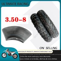 3.50-8 Inches, Suitable For Small Monkeys, Monkey Bicycle Tires, Motorcycle Tires, 3.50-8 Black Rubber Tires With Inner Tubes