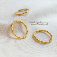 classy gold ring TINARI stainless gold แหวนทอง แหวน แหวนสแตนเลส