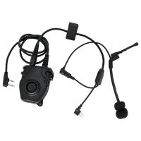 HEARING TACTICAL Tactical Headset  Y-Line Kit Equipped With U94 PTT And Comtac Headset Microphone Suitable For Comtac Headset