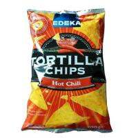 (แพ็ค 2) Edeka Tortilla Chips Hot Chili 300 กรัม