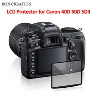 【❂Hot On Sale❂】 huahuxs Bon Creation แก้วออปติคอลจอ Lcd แบบมืออาชีพปกป้องหน้าจอสำหรับ50d 40d Canon 5dii ฟิล์มป้องกันกระจกขนาดกะทัดรัด