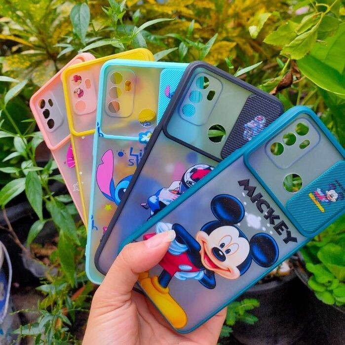 เคสใส-ปิดกล้อง-ลายการ์ตูน-สำหรับรุ่นoppo-realme9i-c35-c12-c15-c25-realme-5-5s-5i-6i-c3-กันกระแทก