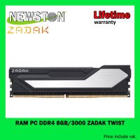 RAM PC DDR4 8GB/3000 ZADAK TWIST