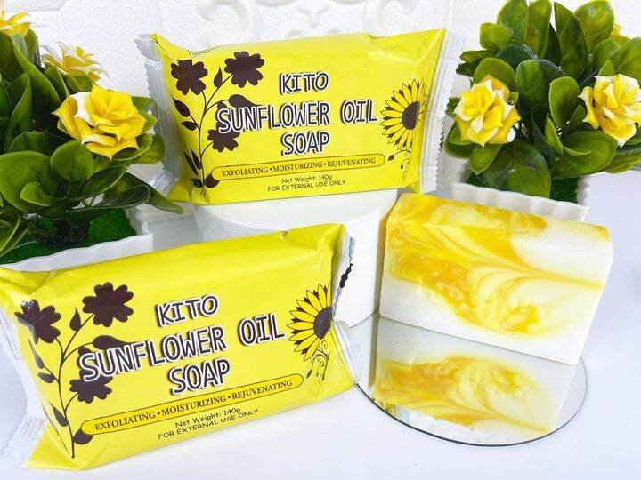 Kito Sunflower Oil soap 140g Lazada PH