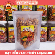 HCMHạt Điều Rang Tỏi Ớt Loại 1  điều nguyên  Yotafood - 100 Gram