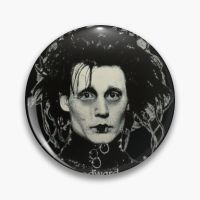 Edward Scissorhands  Soft Button Pin Lapel Pin Brooch Creative Hat Cartoon Gift Women Badge Lover Fashion Collar Clothes Jewelry Fashion Brooches Pins