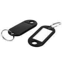 Key Ring Tags(300Pcs Black)