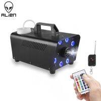 Liquitalo ALIEN 500W เครื่องสร้างหมอกควบคุมด้วยรีโมทแบบไร้สาย,เครื่องปล่อยควันดีเจดิสโก้สำหรับปาร์ตี้งานแต่งงานงานวันฮาโลวีน