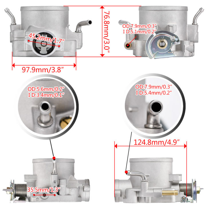 vr-70มม-คันเร่งสำหรับ-honda-b17-f22-b18-b20-d15-vr6959-h22-h23อลูมิเนียมคันเร่ง-body