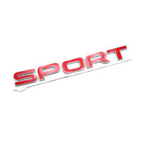 โลโก้ สปอร์ต Logo SPORT แดง+โครเมี่ยม RED SPORT Logo Emblem Decal Universal All 2005 - 2019