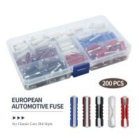 【DT】hot！ 200 automotive fuse European 5A 8A 16A 25A 40A for classic vintage ceramic