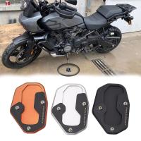 2022 NEW Motorcycle Kickstand Extension Plate Foot Side Stand Enlarge Pad FOR PAN AMERICA 1250 S PA1250 S 2021 2022 Rechargeable Flashlights