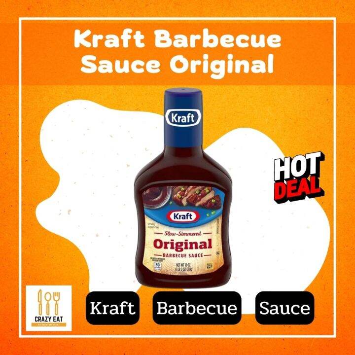 Kraft Barbecue Sauce Original 510g ซอสบาร์บีคิวรสต้นตำรับ ตราคราฟท์