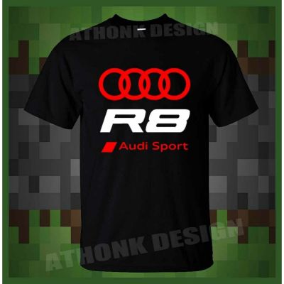 Audi graphic cotton O-neck T-shirt for men