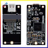 M.2การ์ดอะแดปเตอร์อะแดปเตอร์ SSD Ngf/nvme Gen2ตัวแปลง SSD 10Gbps โซลิดสเตทไดรฟ์ JMS581สนับสนุนการ์ด SSD 2230/42/60/80