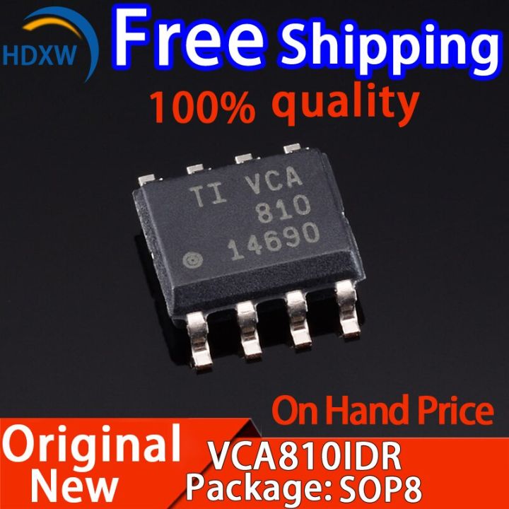 5PCS New Original VCA810IDR VCA810ID VCA810 Package SOP8 Free Shipping