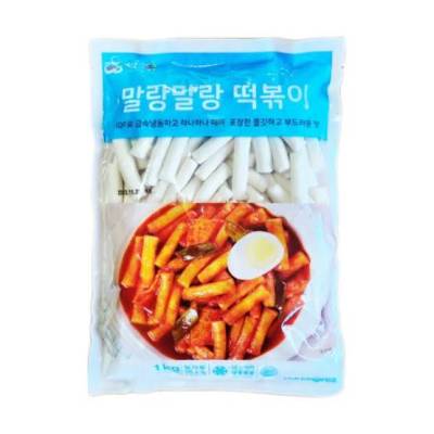 แป้งต๊อกโบกี Tteokbokki Rice Cake  1kg 랑말랑 떡볶이1 kg