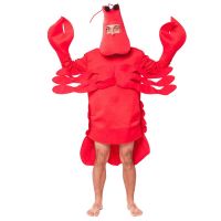 、’】【= Umorden Unisex  Crab Lobster Costumes Men Women Sponge Suit Purim Halloween Party Fancy Dress Cosplay