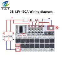 ✹ 3s/4s/5s Bms 12v 16.8v 21v 100a Li-ion Lmo Ternary Lithium Battery Protection Circuit Board Li-polymer Balance Charging Module