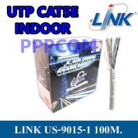 สาย LAN UTP Cable CAT5E LINK รุ่น US-9015-1 INDOOR 100M