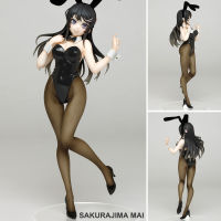 Model โมเดล Figure ฟิกเกอร์ จากการ์ตูนเรื่อง Rascal Does Not Dream of Bunny Girl Senpai Series เรื่องฝันปั่นป่วยของผมกับรุ่นพี่บันนี่เกิร์ล Sakurajima Mai ซากุราจิมะ ไม Bunny ชุดกระต่าย Ver Anime อนิเมะ การ์ตูน คอลเลกชัน ของขวัญ New Collection manga