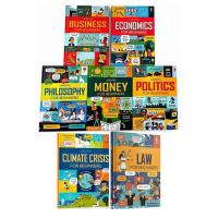 พร้อมส่ง กรุงเทพมหานคร ‼️หนังสือแนะนำ Usborne for beginners ชุด7เล่ม Money, Business, politics, Philosophy, economics