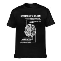 Top Quality Engineer Brain Funny Engineering Creative Printed Cool Tshirt